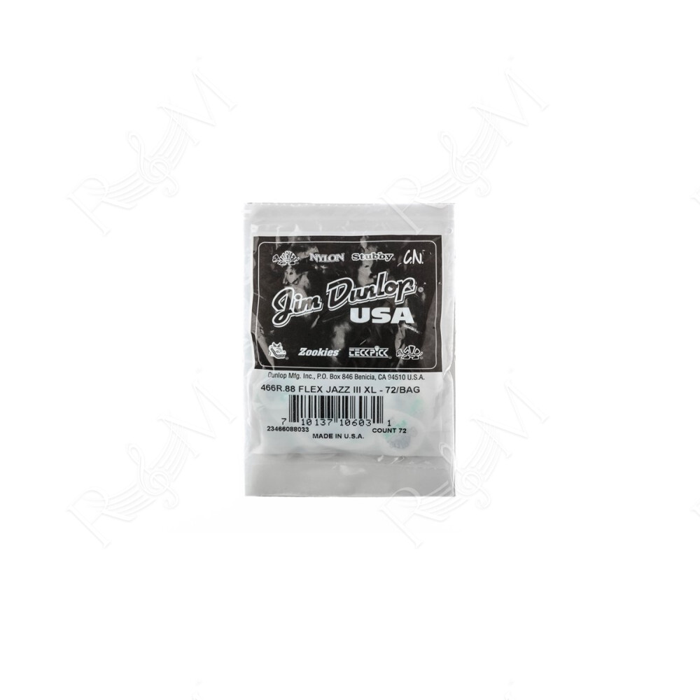 466R088 Tortex Flex Jazz III XL .88 mm Bag/72