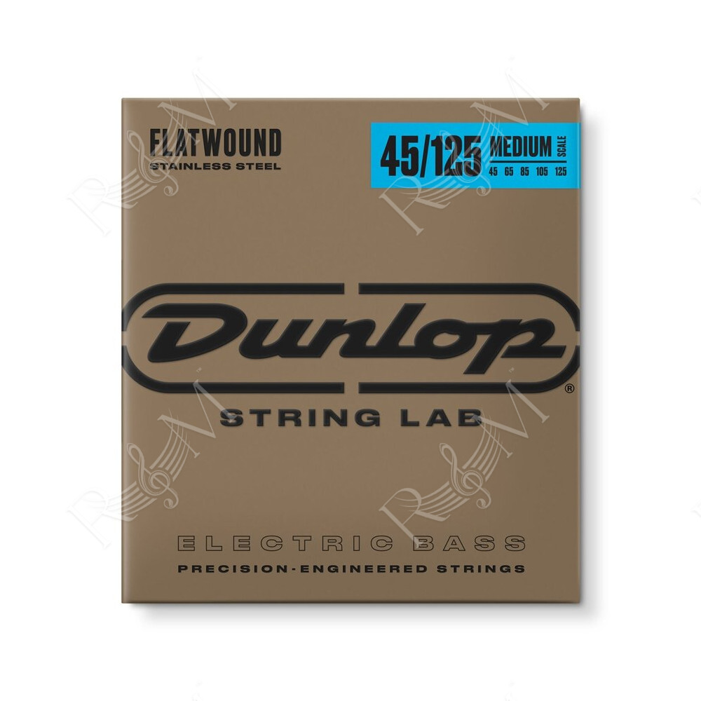 DBFS45125M Corde basso Flatwound Scala media Set/5