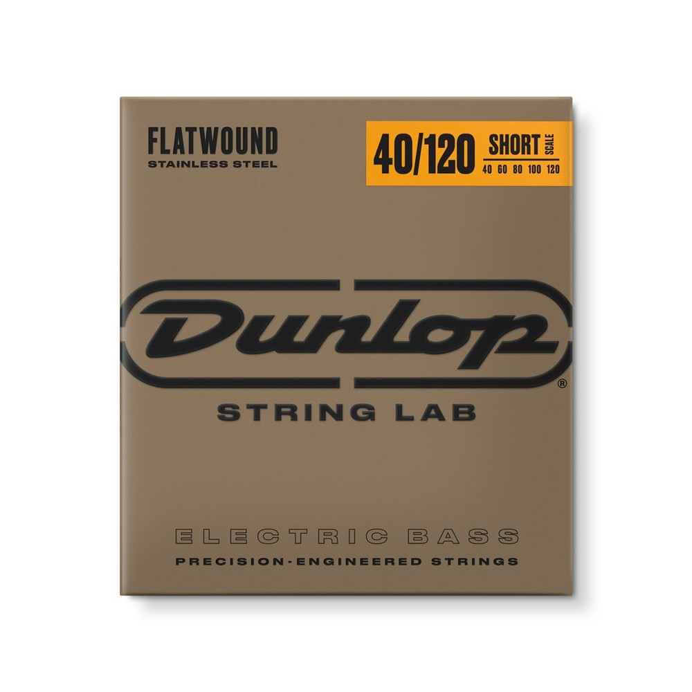 DBFS40120S Corde basso Flatwound Light Scala corta Set/5