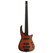 NXT5a Radius Bass 5 Fretless Sunburst