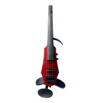 WAV5 Electric Violin 5 Transparent Red