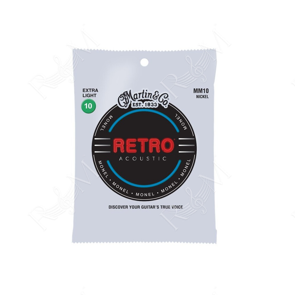 MM10X Retro Acoustic Extra Light Monel Wound 10-47