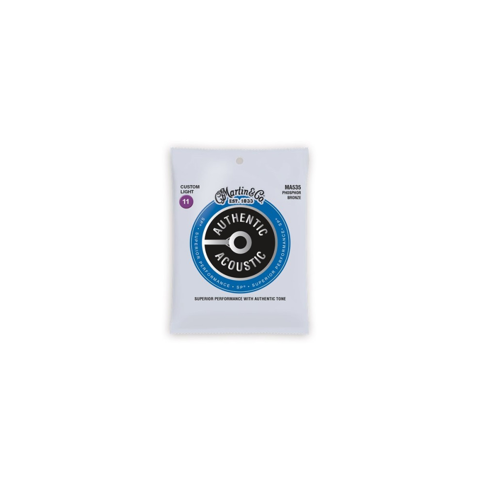 MA535 Authentic SP Custom Light Phosphor Bronze 11-52