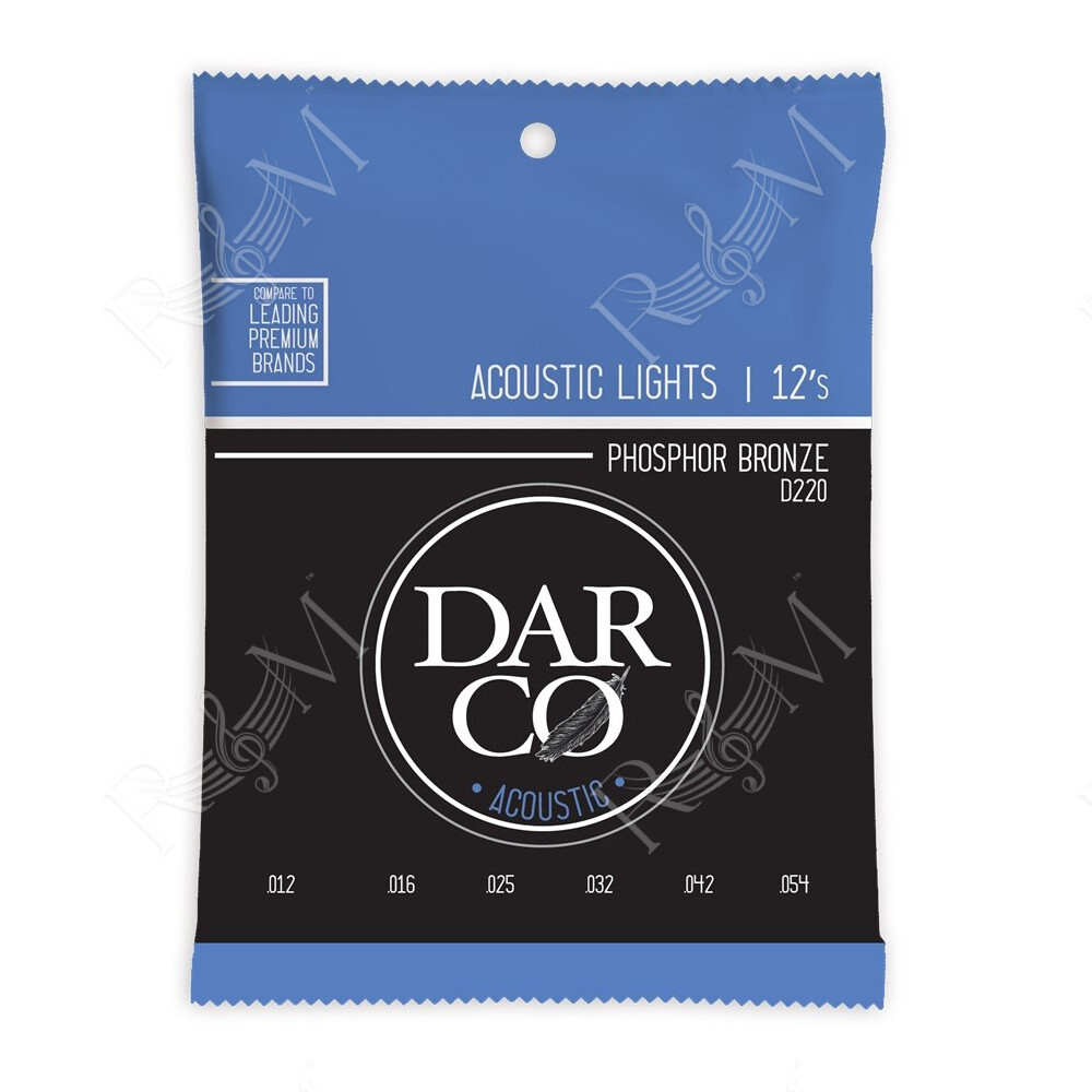 D220 Darco Acoustic Light Phosphor Bronze 12-54