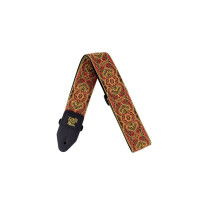 4162 Tracolla Crimson Paisley Jacquard