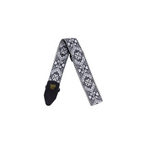 4166 Tracolla Tribal Silver Jacquard