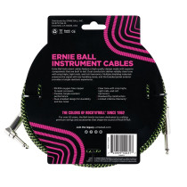 6077 Cavo Braided Black/Green 3,05 m