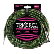 6082 Cavo Braided Black/Green 5,49 m