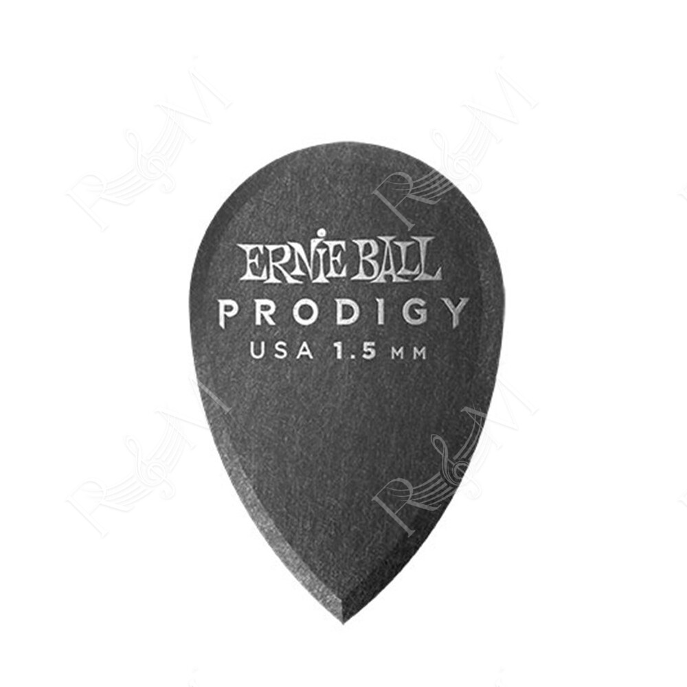 9330 Plettri Prodigy Teardrop Black 1,5 mm Busta 6