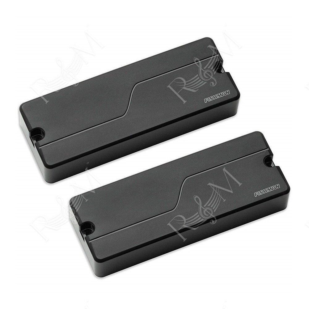 Fluence Bass Soapbar Black Plastic set/2 5 Corde