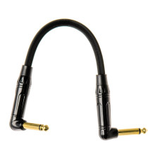 JUST/2JR-0,2 Cavo Jack 6.3 TS Mono 90° / Jack 6.3 TS Mono 90° 0,2 mt