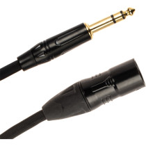 JUST/MJS-2 Cavo Cannon XLR Maschio / Jack 6.3 TRS Stereo 2 mt