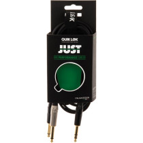 JUST/JS2JM-1 Cavo Jack 6.3 TRS Stereo / 2x Jack 6.3 TS Mono 1 mt