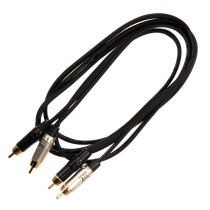 JUST/4RCA-1 Cavo 2x Spina Phono RCA / 2x Spina Phono RCA 1 mt