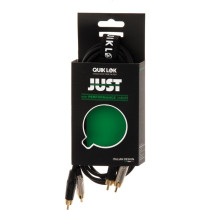 JUST/4RCA-3 Cavo 2x Spina Phono RCA / 2x Spina Phono RCA 3 mt