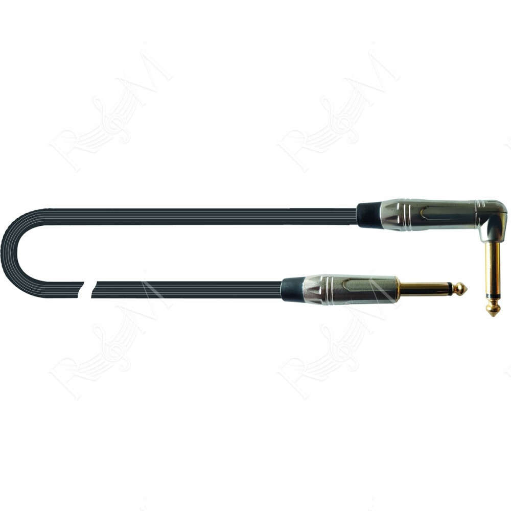 JUST/JR-9 SL Cavo Jack 6.3 TS Mono 90° / Jack 6.3 TS Mono 9 mt