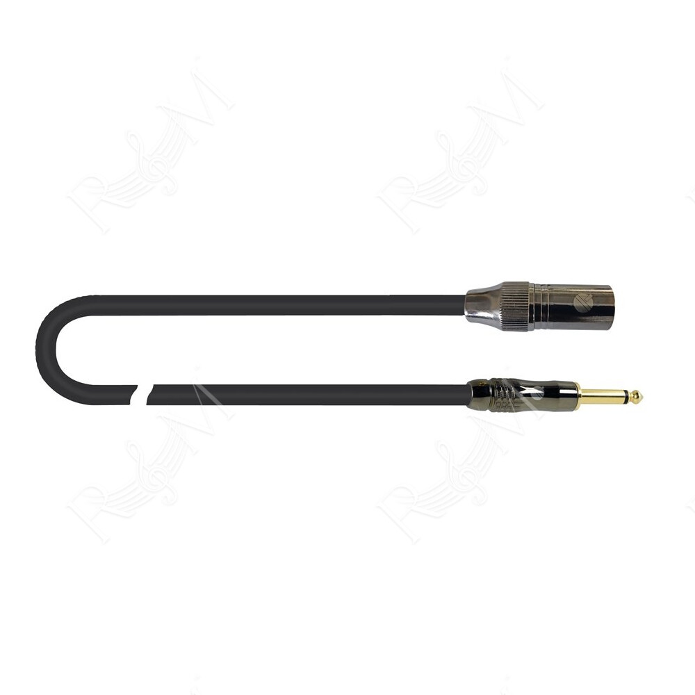 ITST/MJM-1 Cavo Cannon XLR Maschio / Jack 6.3 TS Mono 1 mt