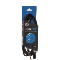 ITST/MJS-3 Cavo Cannon XLR Maschio / Jack 6.3 TRS Stereo 3 mt