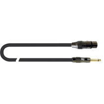 ITST/FJM-2 Cavo Cannon XLR Femmina / Jack 6.3 TS Mono 2 mt