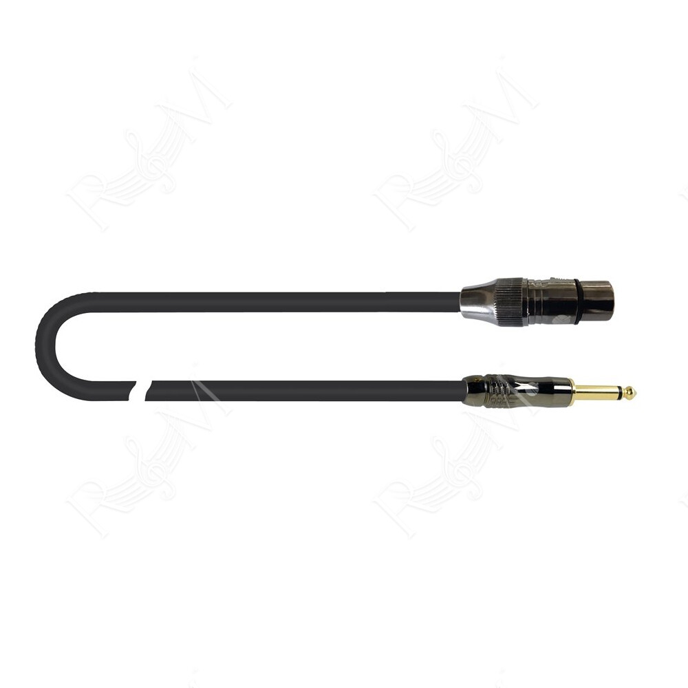 ITST/FJM-10 Cavo Cannon XLR Femmina / Jack 6.3 TS Mono 10 mt