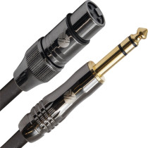 ITST/FJS-1 Cavo Cannon XLR Femmina / Jack 6.3 TRS Stereo 1 mt
