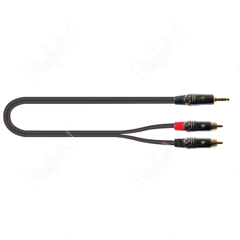 ITST/J352RCA-5 Cavo Minijack 3.5 TRS Stereo / 2x Spina Phono RCA 5 mt