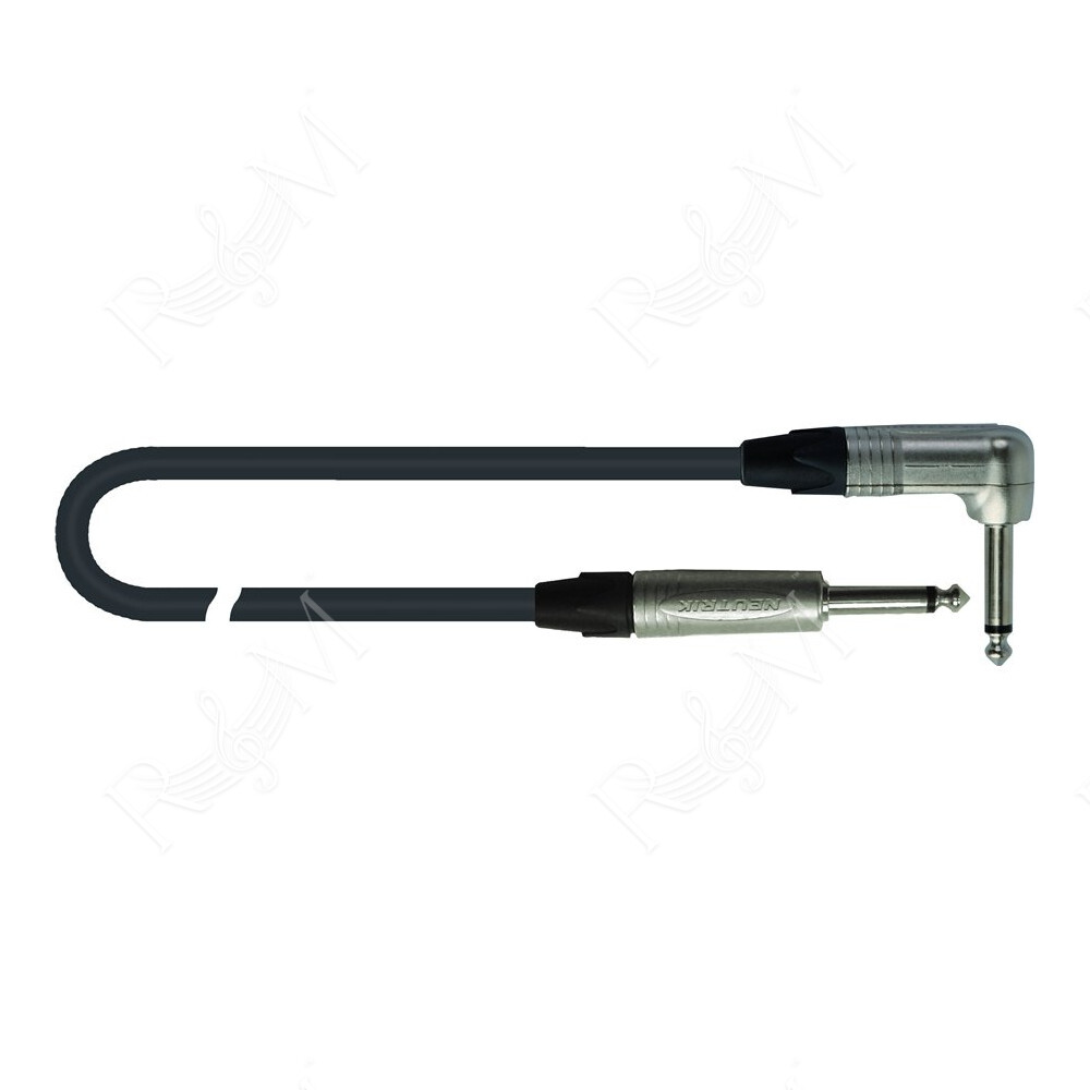 ITTOP/JR-3 Cavo Jack 6.3 TS Mono 90° / Jack 6.3 TS Mono 3 mt