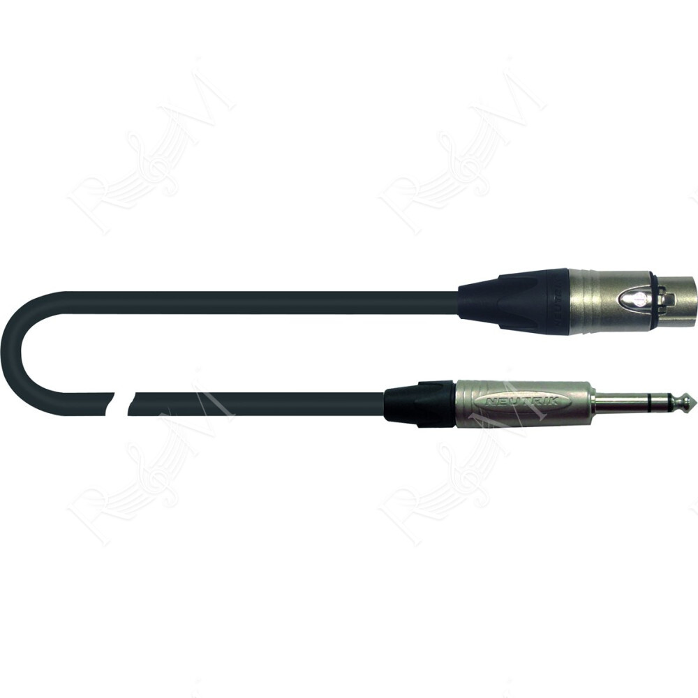 ITTOP/FJS-2 Cavo Cannon XLR Femmina / Jack 6.3 TRS Stereo 2 mt