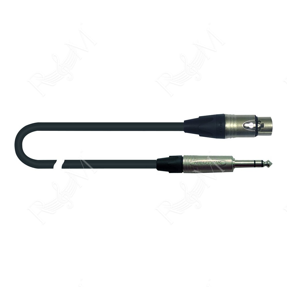 ITTOP/FJS-3 Cavo Cannon XLR Femmina / Jack 6.3 TRS Stereo 3 mt