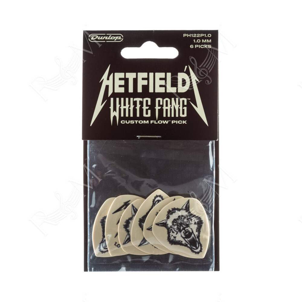 PH122P100 Hetfield's White Fang Custom Flow 1.00 mm Player's Pack 6