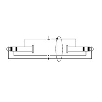 ITST/JS-2 B Cavo Jack 6.3 TRS Stereo / Jack 6.3 TRS Stereo 2 mt