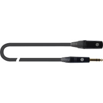 ITST/MJS-1 B Cavo Cannon XLR Maschio / Jack 6.3 TRS Stereo 1 mt