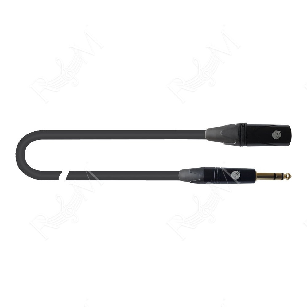 ITST/MJS-2 B Cavo Cannon XLR Maschio / Jack 6.3 TRS Stereo 2 mt