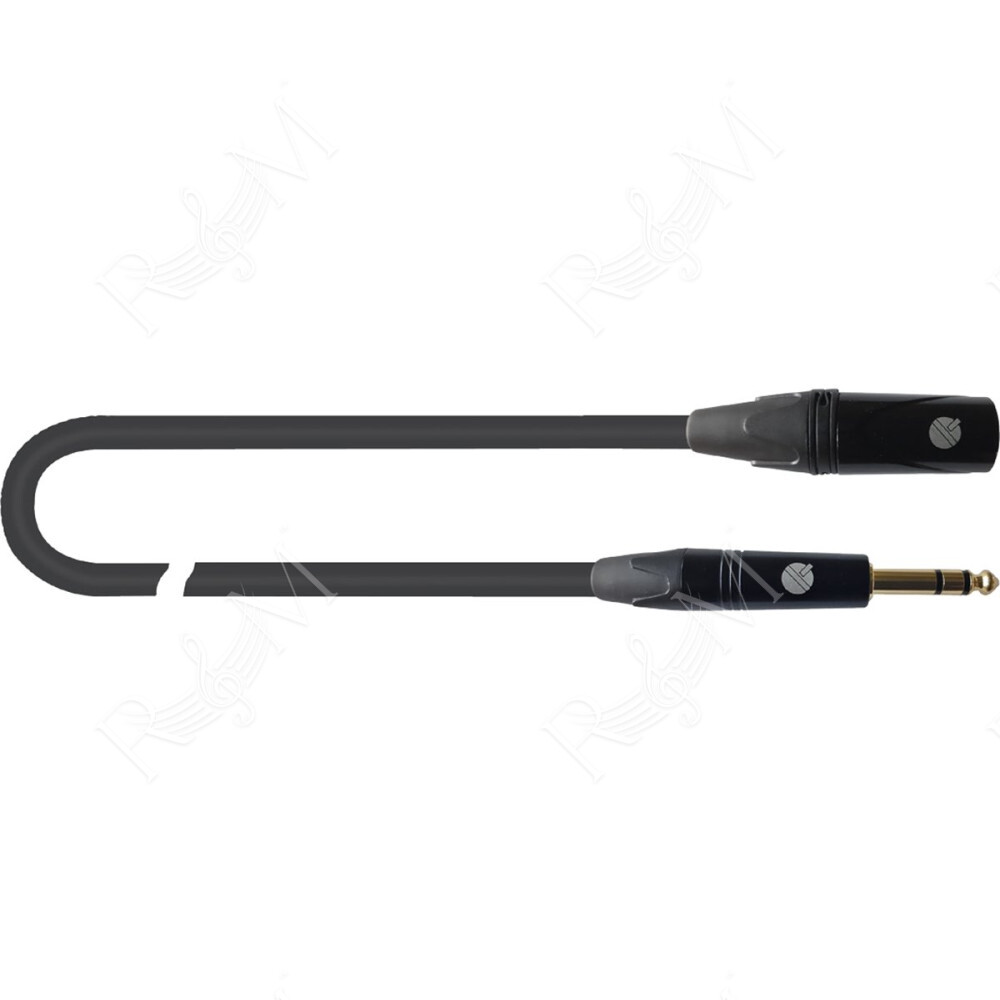 ITST/MJS-3 B Cavo Cannon XLR Maschio / Jack 6.3 TRS Stereo 3 mt