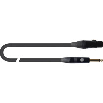 ITST/FJM-2 B Cavo Cannon XLR Femmina / Jack 6.3 TS Mono 2 mt
