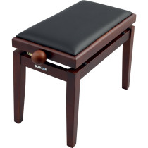 PB/100 WN S Panca in Legno Noce Satinato per Pianoforte