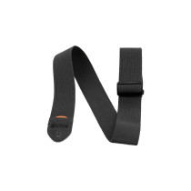 18A0104 Tracolla Cotton Weave, Black, con Pick Holder