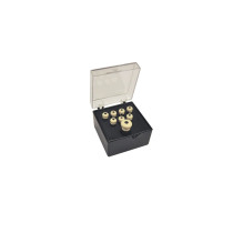 18APP60 Set Pin White, Tortoise Inlay
