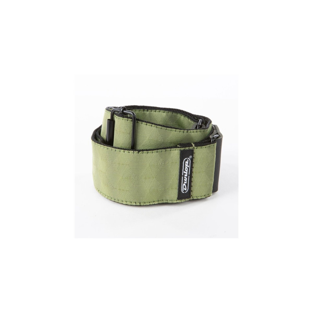 D6710 Tracolla Jacquard Hexagon Echo Olive