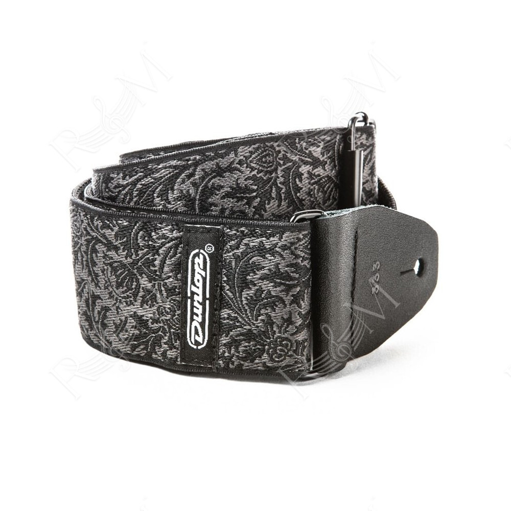 D6714 Tracolla Jacquard Black Thistle