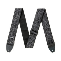 D6714 Tracolla Jacquard Black Thistle