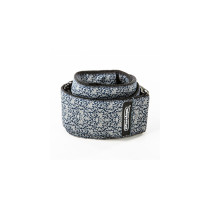 D6715 Tracolla Jacquard Fleurs De Skull