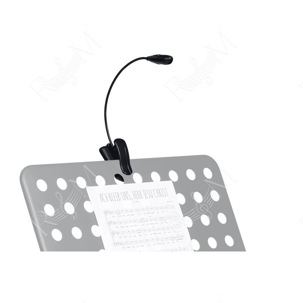 LP1L Lampada a Clip Flessibile per Leggio (2 led)