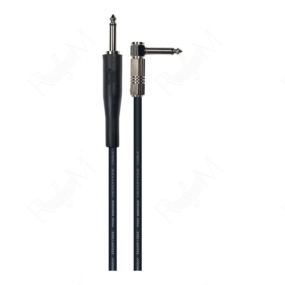 G66D-C Cavo Strumento Jack Mono Angolato/Jack Mono Dritto Molded 6 m