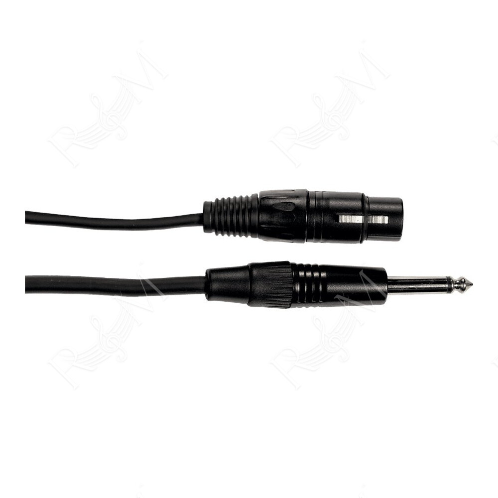 M05J Cavo Microfonico Jack Sbilanciato/XLR Femmina 5 m