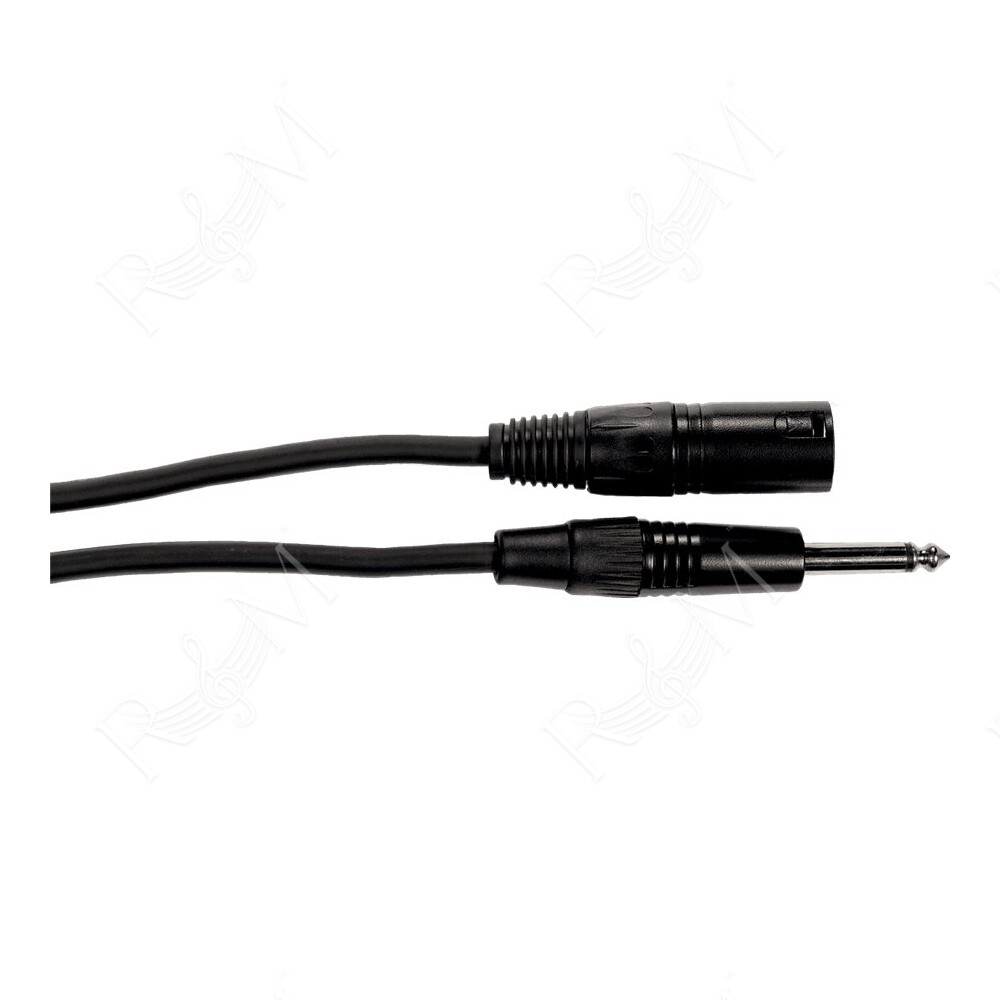 M05JX Cavo Microfonico Jack Sbilanciato/XLR Maschio 5 m