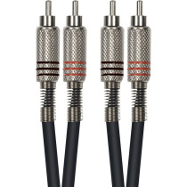 K04-1 Cavo Segnale 2x RCA Maschio/2x RCA Maschio 1 m