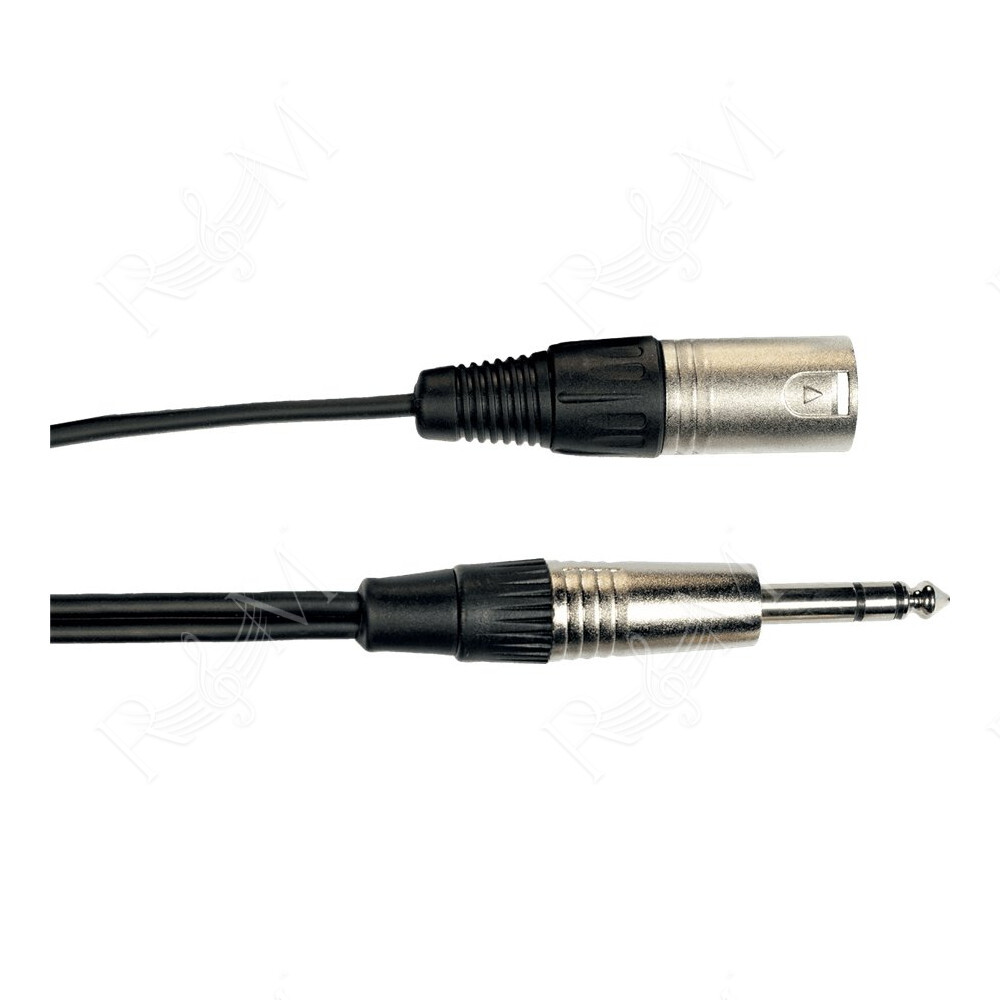 K14-3 Cavo Segnale XLR Maschio/Jack TRS 3 m