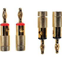 BANANE Connettori Banana 4 Pcs