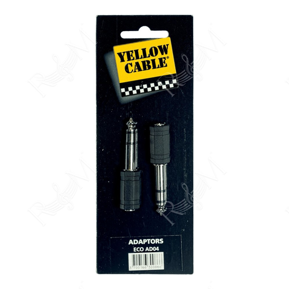 AD04 Adattatore Jack TRS Maschio/Mini Jack TRS Femmina 2 Pcs